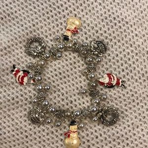 Christmas charm bracelet